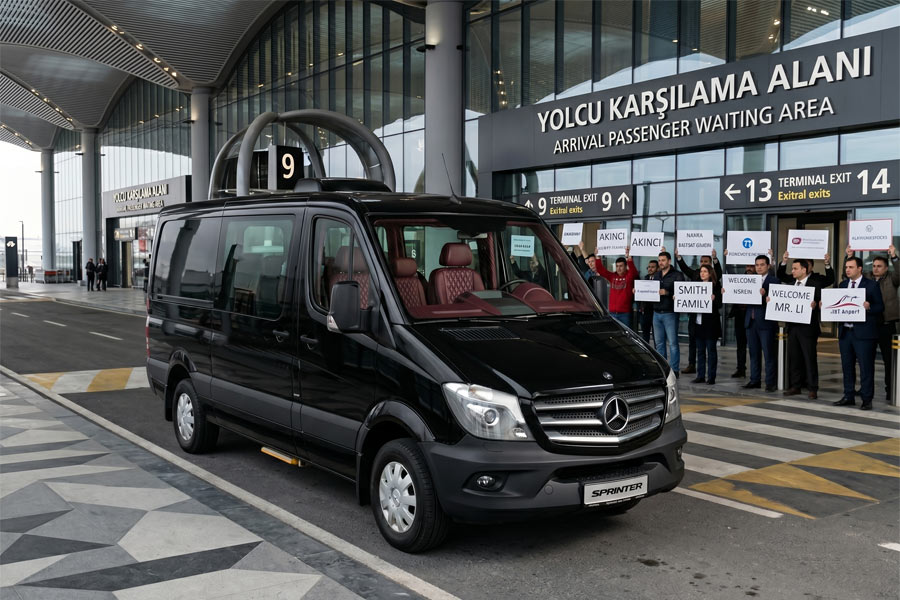 Mercedes-Benz Sprinter VIP Transfer Istanbul