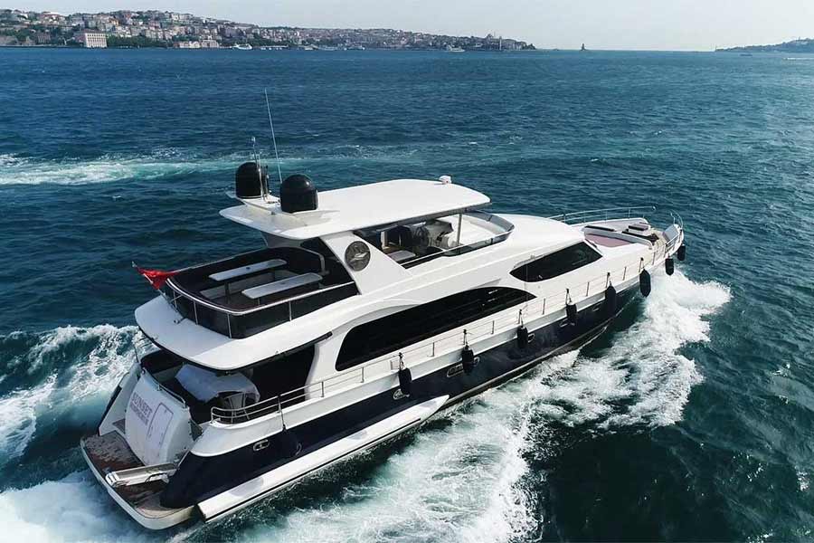 VIP Sea Transfer Istanbul Luxury Yacht Sunset Bosphorus